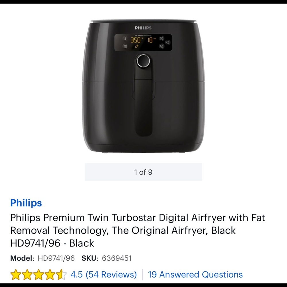 Philips Turbostar AirFryer